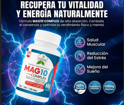 VitalMag 10®  60 Cápsulas ORIGINAL