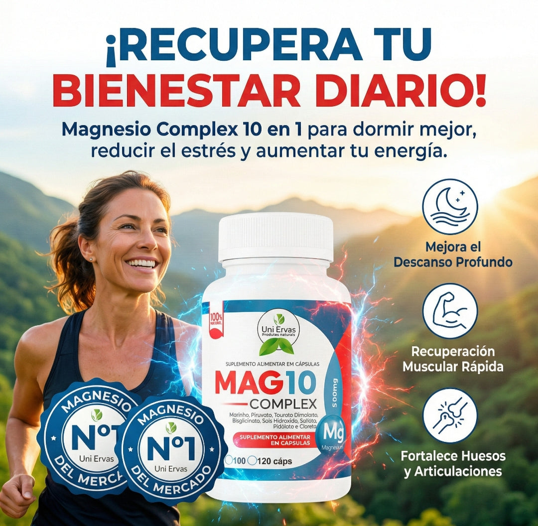 VitalMag 10®  60 Cápsulas ORIGINAL