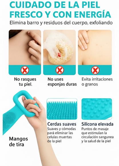 Toalla Exfoliante de Silicona | ExfoSil®