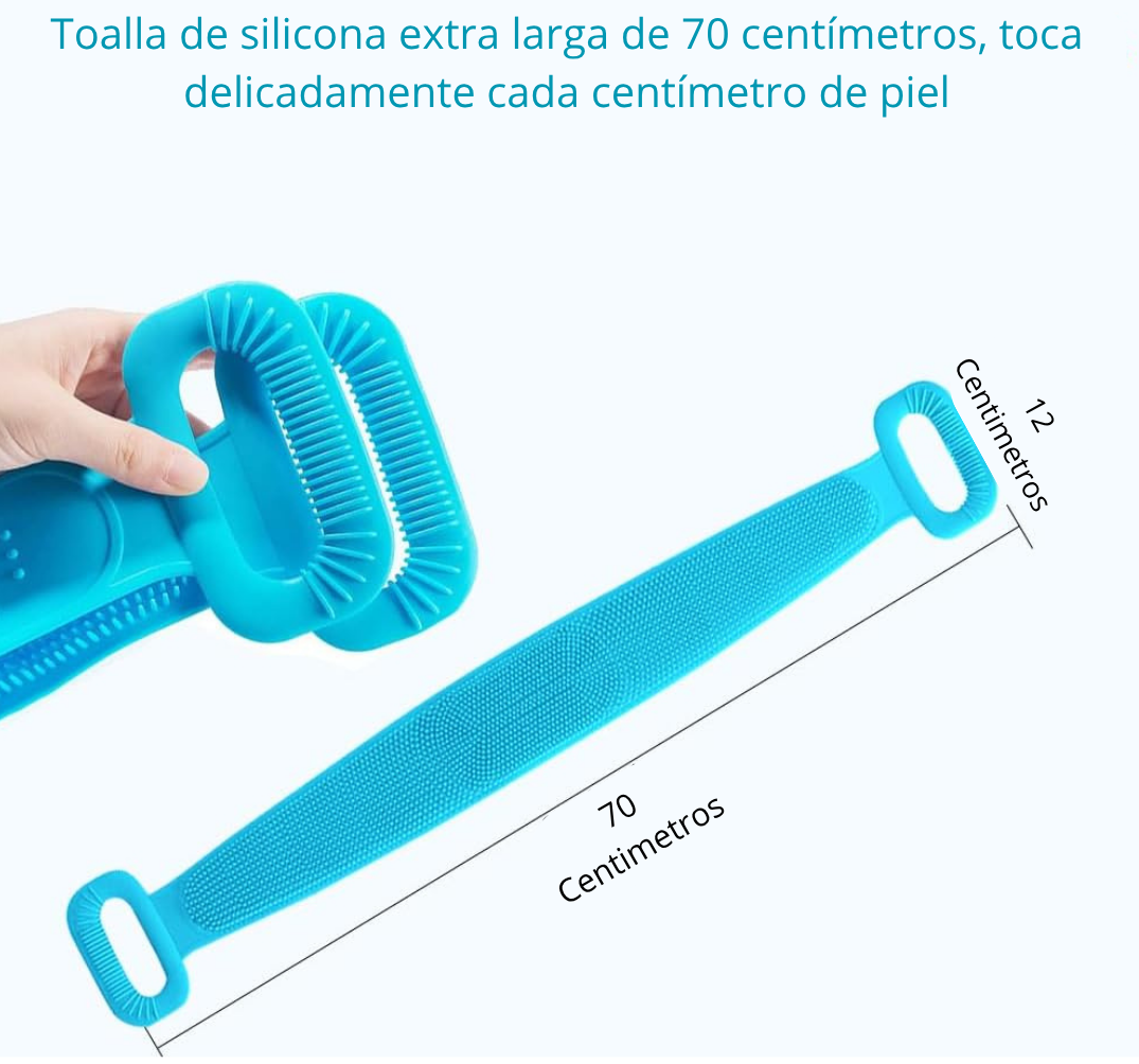 Toalla Exfoliante de Silicona | ExfoSil®